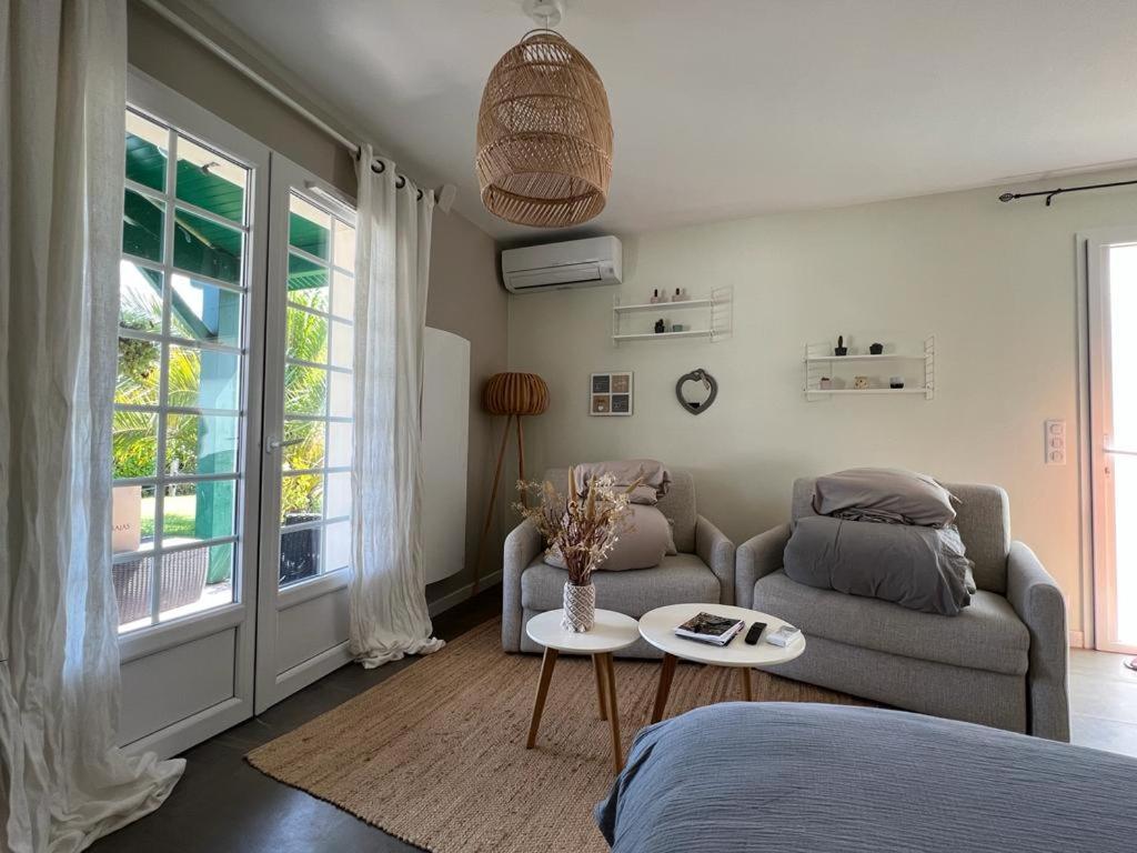 Saint-André-de-Seignaux Studio A 10 Minutes De L'Ocean מראה חיצוני תמונה